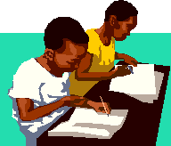 Students Studying