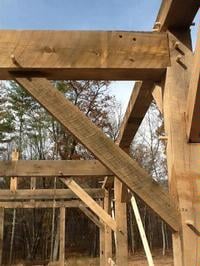 Timber Frame Shelter 4